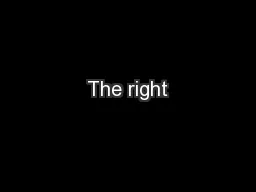 The right