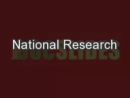 National Research