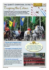 Trooping the Colour is one of the most popular royal events and is als
