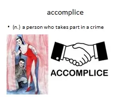 accomplice