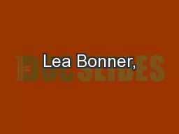 Lea Bonner,