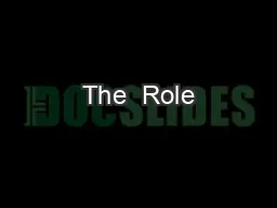 The  Role