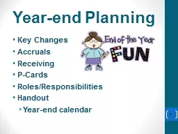 Year-end Planning