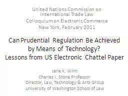 Can Prudential Regulation Be Achieved by Means of Technolog