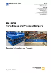 Tuned Mass and Viscous Dampers