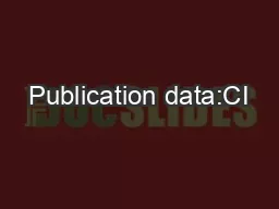 Publication data:CI&M on behalf of 