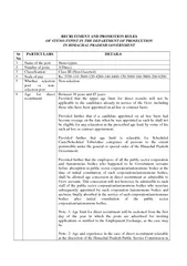 RECRUITMENT AND PROMOTION RULES  OF STENO-TYPIST IN THE DEPARTMENT OF
