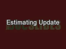 Estimating Update