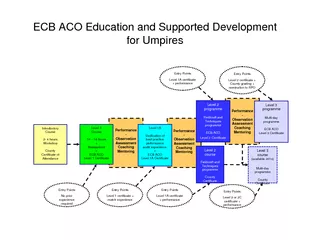 ECB ACO Education and Supported Development for Umpires
