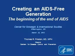 Creating an AIDS-Free Generation