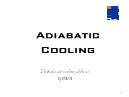 Adiabatic Cooling