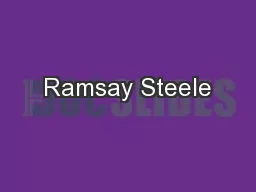 Ramsay Steele
