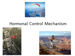 Hormonal Control