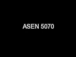 ASEN 5070