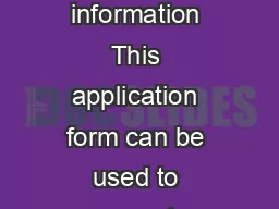 Consumer and Business Services CORR Application to Correct an Entry General information