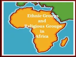 `   Ethnic Groups