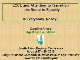 ECCE and Attention to Transition