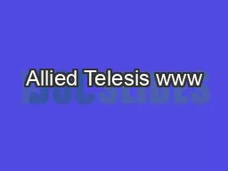 Allied Telesis www