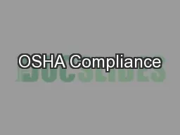 OSHA Compliance