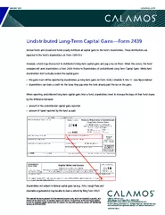 Undistributed Long-Term Capital Gains—Form 2439