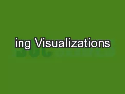 ing Visualizations