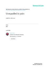 UNEQUALLEDINPAIN