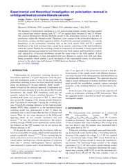 ingtimeformanyferroelectrics.Intheframeofourmodel,thisspecicdependenc