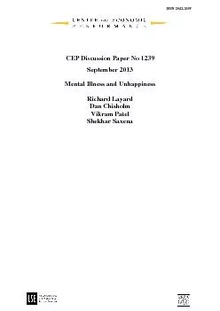 CEP Discussion Paper No