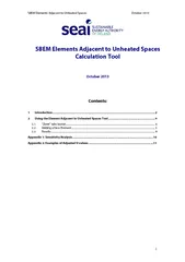 SBEM Elements Adjacent to Unheated Spaces