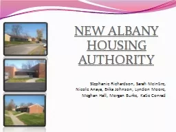 NEW ALBANY HOUSING AUTHORITY