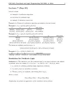 CSE3401,FunctionalandLogicProgramming,Fall2008.A.Belov1