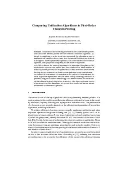 ComparingUnicationAlgorithmsinFirst-OrderTheoremProvingKrystofHodera