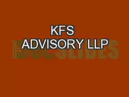KFS ADVISORY LLP