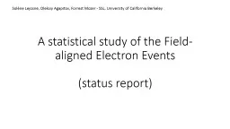 A statistical study of the Field-Aligned Electron Events
