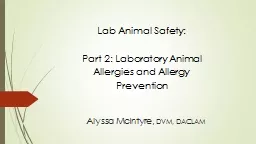 Lab Animal Safety:
