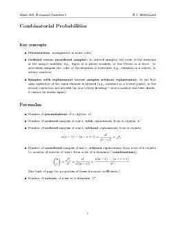 Math408,ActuarialStatisticsIA.J.Hildebrand