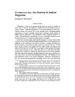 The Problem of Judicial