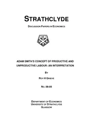 STRATHCLYDE  DISCUSSION PAPERS IN ECONOMICS