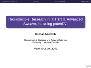 LimitationsofSweavepatchDVIBookExampleReferences
