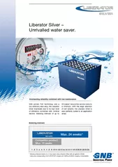 Liberator Silver –Unrivalled water saver.