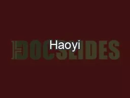 Haoyi