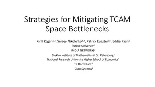 Strategies for Mitigating TCAM