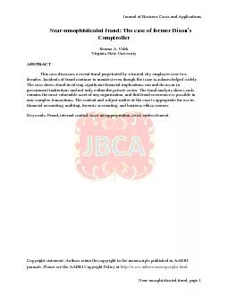 Journal of Business Cases and Applications