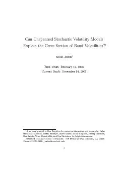 CanUnspannedStochasticVolatilityModelsExplaintheCrossSectionofBondVola