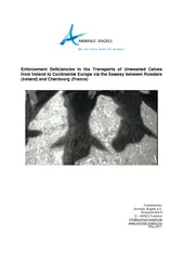 Enforcement Deficiencies in the Transports of Unweaned Calves from Ire