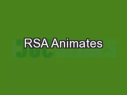 RSA Animates