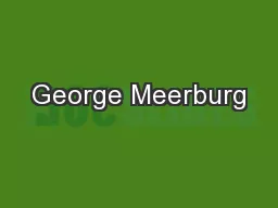 George Meerburg