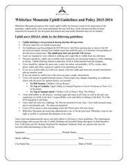 Whiteface Mountain Uphill Guidelines and Policy 2013-2014