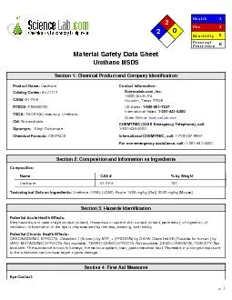 Material Safety Data SheetUrethane MSDS