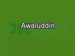 Awaluddin